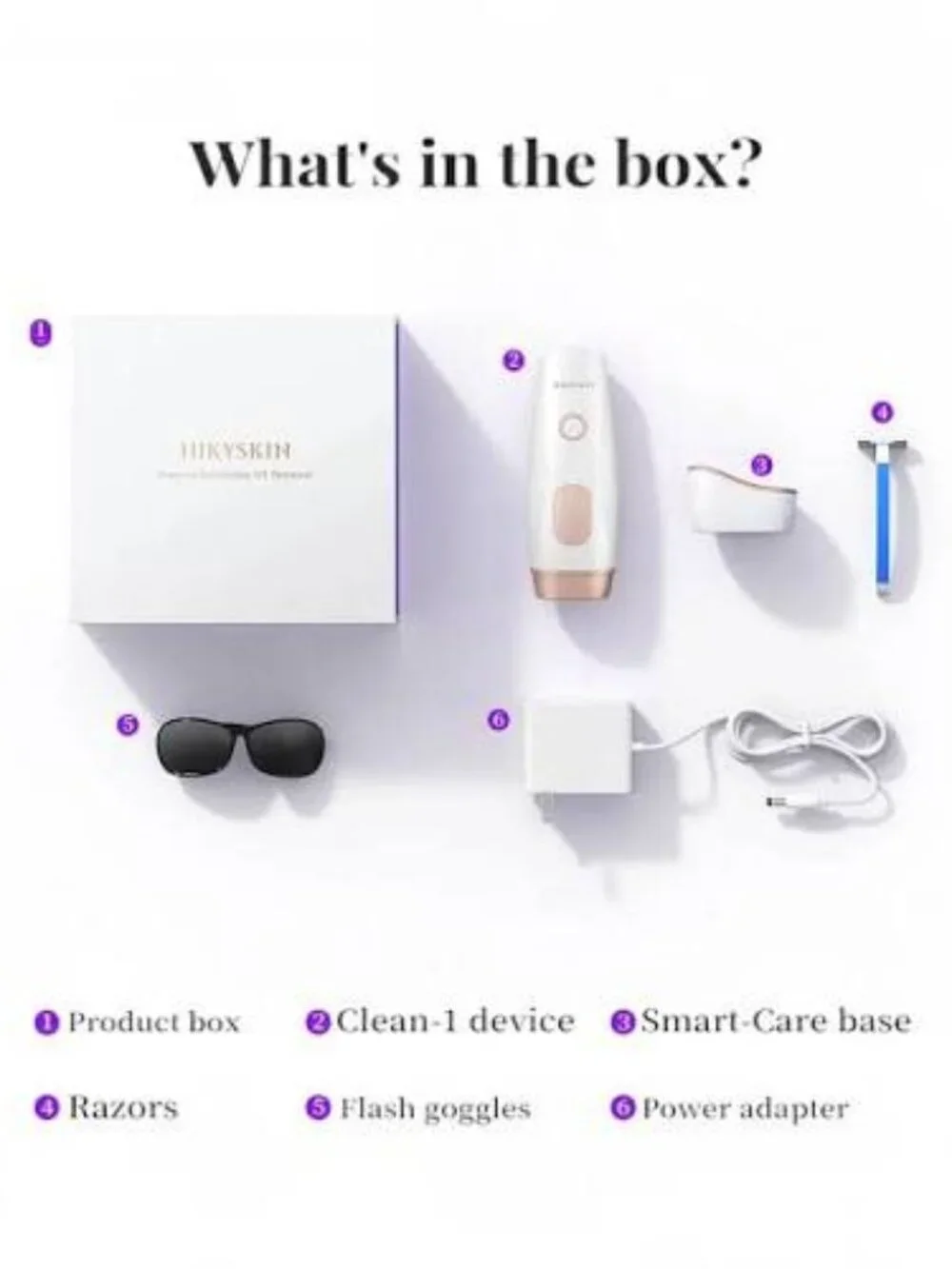 HIKYSKIN SUPERIOR ICECOOLING IPL HAIR REMOVAL new SEALED IN BOX
